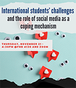 International students' challenges - poster