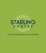 Starling logo on green background